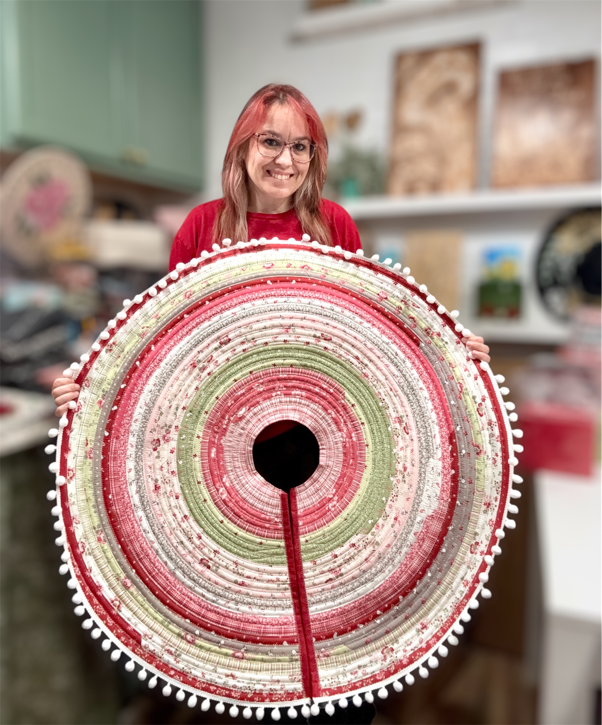 Tree Skirt Rug Printable Tutorial Mailed To You - Image 3