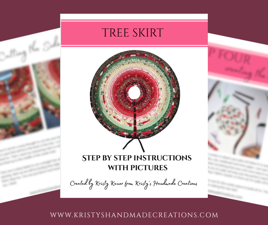 Tree Skirt Rug Printable Tutorial Mailed To You